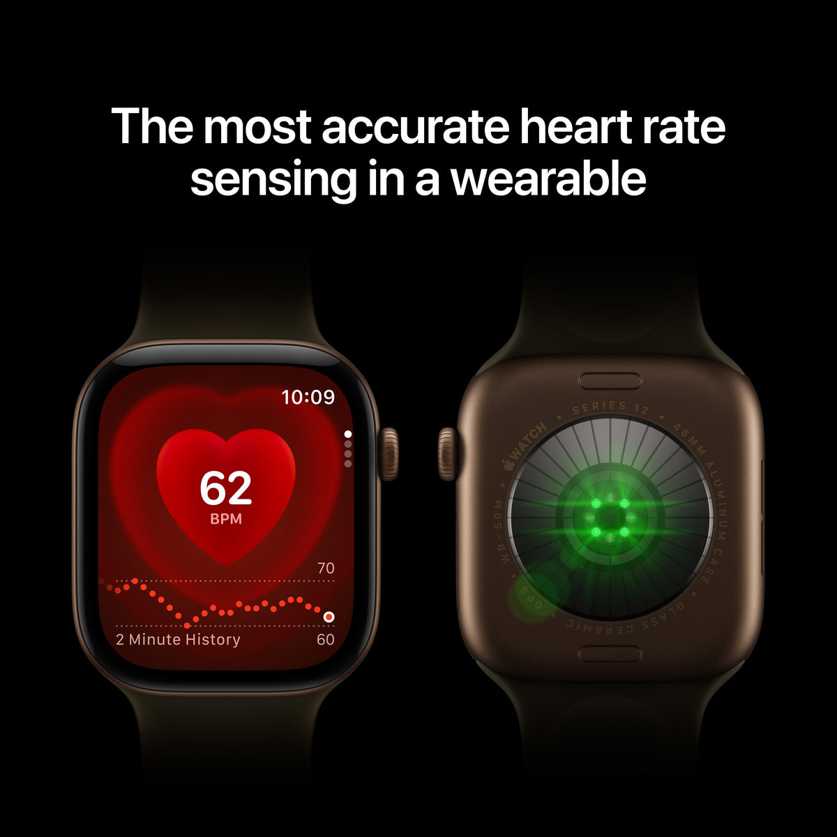 Apple Watch Series 12 GPS 42mm Dark Bronze Aluminum Case with Dark Bronze Milanese Loop - MKDC4LS/A (2026)